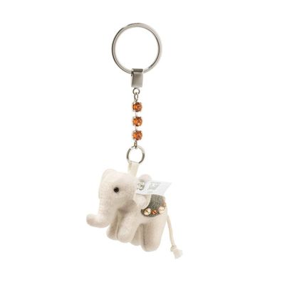 STEIFF 034350 Schlüsselanhänger Elefäntle Mini Elefant 5cm Swarovski&reg;