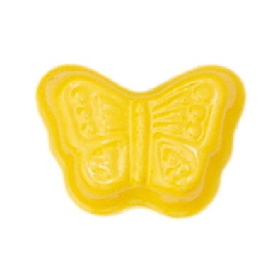Schmetterling Sand-Förmchen gelb Sandform(Metall) 12cm für den Sandkasten 535022