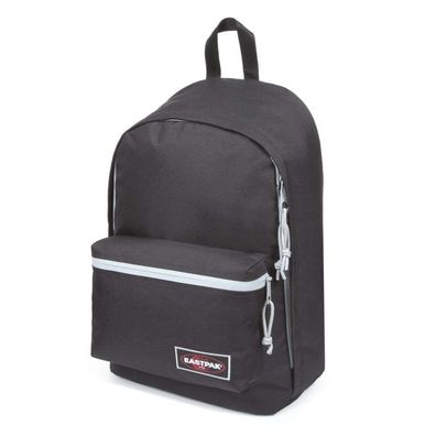 Eastpak Rucksack Out of Office blakout silver EK767 36G schwarz 27L Laptopfach