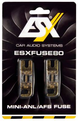 10x ESX Sicherungshalter 80A Mini-ANL Sicherung FUSE80