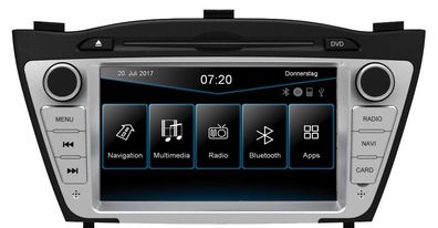 ESX Naviceiver VN720-HY-iX35 für Hyundai ix35 09-2015 DVD Bluetooth Navi