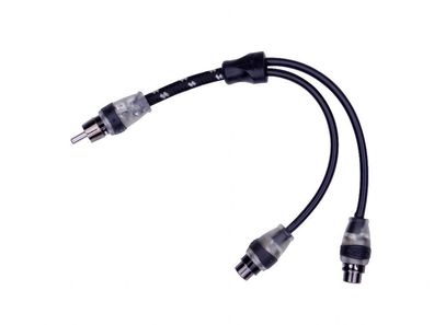 Rockford Fosgate Premium 1M/2FY-Adapter RFITY-1M Cinchkabel T-Stück Cinch Kabel