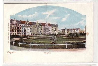 14330 Ak Liegnitz in Schlesien Bilseplatz um 1910