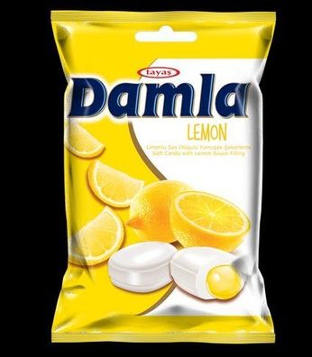 Tayas Damla Lemon / Zitrone Weiche Bonbons 90 g