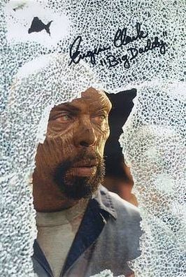 Original Autogramm Big Daddy EUGENE CLARK Land of the Dead (Großfoto)