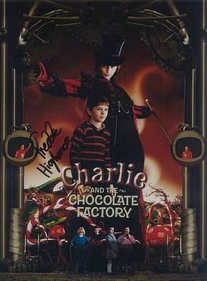 Original Autogramm Freddie Highmore Charlie und die Schokoladenfabrik