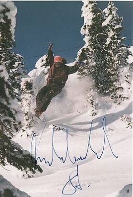 Unbekannt TOP FOTO Original Signiert Snowboard + A43346