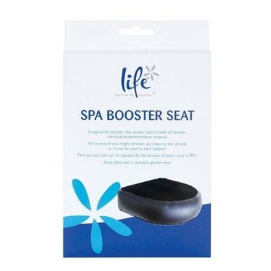 life SPA Booster Seat | schwarz Whirlpool Kindersitz Sitzerhöhung Sitzkissen