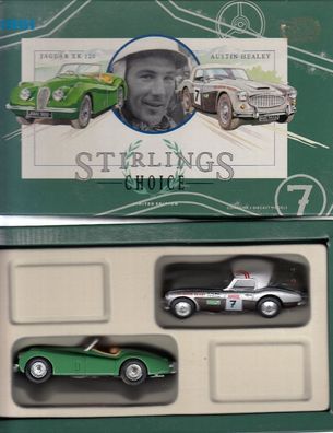Stirlings Choice - Jaguar XK 120 und Austin Healey, Corgi