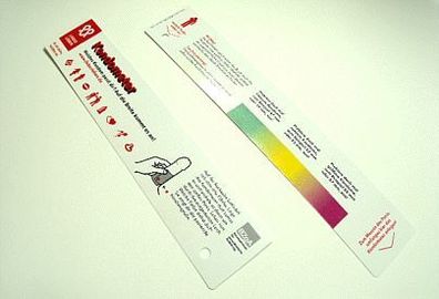 Partyspaß Kondometer Kondom Maßband Messgerät Lineal für Kondomgröße messen