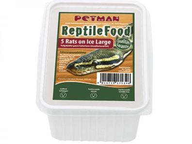 Petman Rats on Ice Ratte Large Reptilienfutter 2 x 5 Stück