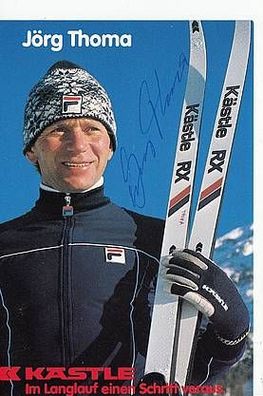 Jörg Thoma Autogrammkarte Original Signiert Skispringen + A43826