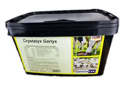 Crystalyx Garlyx zur Insektenabwehr Ergänzungsfuttermittel Schafe Rinder 22,5 kg