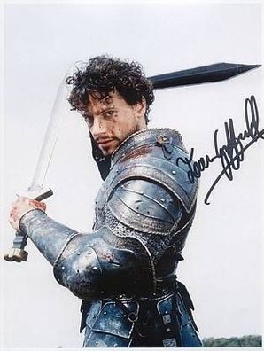 Original Autogramm Lancelot IOAN Gruffudd King Arthur (Großfoto)