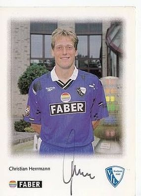 Christian Herrmann VFL Bochum 1996-97 2. Karte + A43943