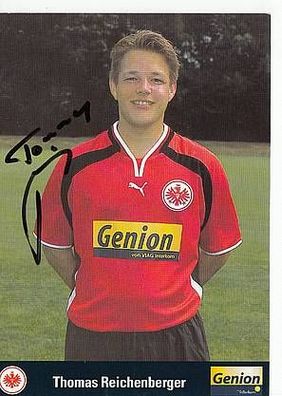 Thomas Reichenberger Eintracht Frankfurt 2000-01 Autogrammkarte + A43977