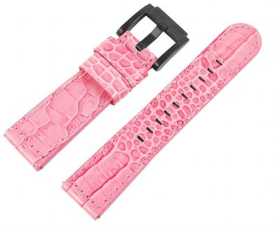 TW STEEL MC Edition | Uhrenarmband 22mm | Leder pink | 8400040