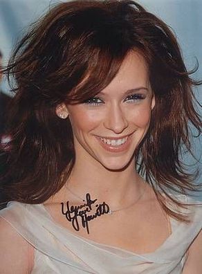 Original Autogramm Jennifer LOVE HEWITT auf Großfoto