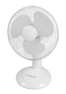 Tischventilator weiß - 50x30 cm - Stand Ventilator Lüfter Gebläse Luftkühler