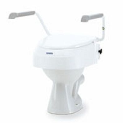 Invacare Aquatec 900 Toilettensitzerhöhung + Armlehnen Toilettenaufsatz
