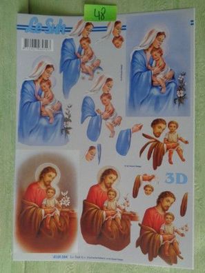 Le Suh 3D Bogen Heilige Jesu Christi Maria Schutzpatron Abendmahl christlich .....
