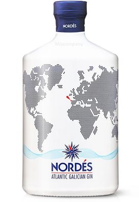 Nordes Atlantic Galician Gin aus Galizien 0,7l (40% Vol) inkl. Pfand- [Enthält