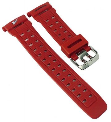 Casio G-Shock Ersatzband | Uhrarmband aus Resin rot für G-9000TLC-4ER