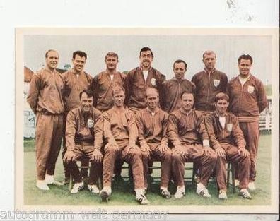 Kunold Sammelbild WM 1966 Uruquay Aufgebot ungeklebt