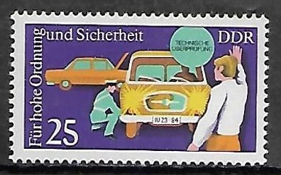 DDR postfrisch Michel-Nummer 2081