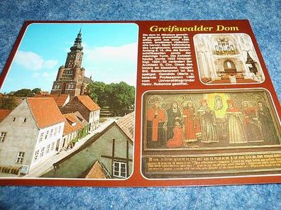 3177 / Ansichtskarte---Greifswald---Universitätsstadt / Greifswalder Dom