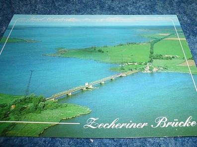 3207 / Ansichtskarte---Zecheriner Brücke--- Verbindung zur Insel Usedom