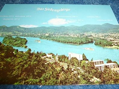 3309 / Ansichtskarte --- Bad Honnef ---- Das Siebengebirge