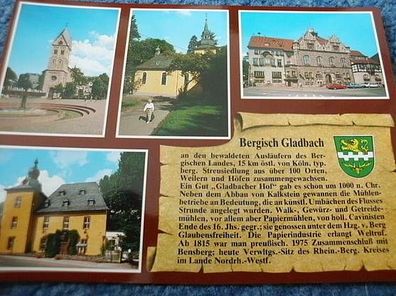 3339 / Ansichtskarte --- Bergisch Gladbach-