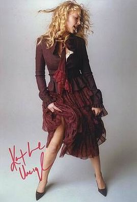 SEXY Original Autogramm Katherine HEIGL auf Großfoto
