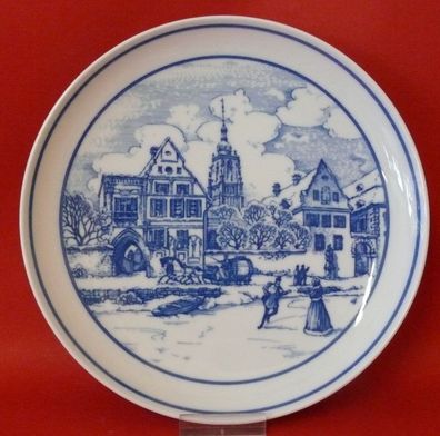 Vintage Limited Edition Hutschenreuthe 1814 Eltzer Hof Eltville am Rhein Wandteller