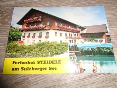 5659 --- Ansichtskarte --Ferienhof A. Steidele Sulzberg