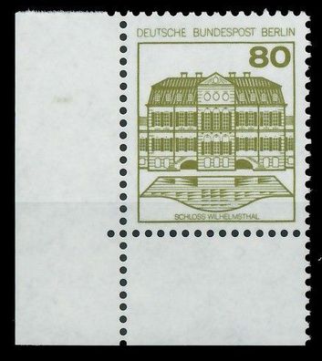 BERLIN DS BURGEN U. Schlösser Nr 674A postfrisch ECKE-U S931FC2