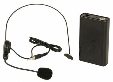 Funk Headset Porthead 207,5 Mhz. für IBIZA Verstärker und Funkmikrofon Empfänger