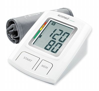 Ecomed Oberarm-Blutdruckmessgerät "BU-92E" Blutdruckmesser Blutdruckmessung