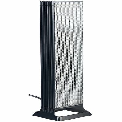 Carlo Milano Design-Turm-Keramik-Heizlüfter, Thermostat, 3-stufig bis 2.000 Watt