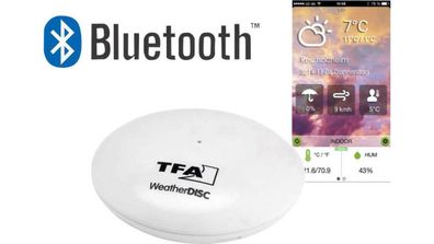 TFA WeatherDISC Bluetooth Thermo-Hygrometer Thermo-Hygrometer APP