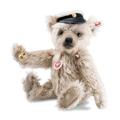 STEIFF Collectors 006333 Kapitän Keith Teddybär Brummstimme gegliedert limitiert