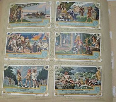 Liebigbilder Serie 1003 "Geschichtliche Sagen d. Schweiz" kompl. 1931 (13/ D8709vvv)