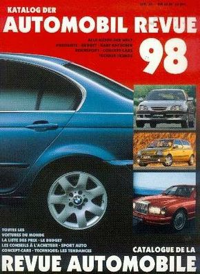 Katalog der Automobil Revue 98