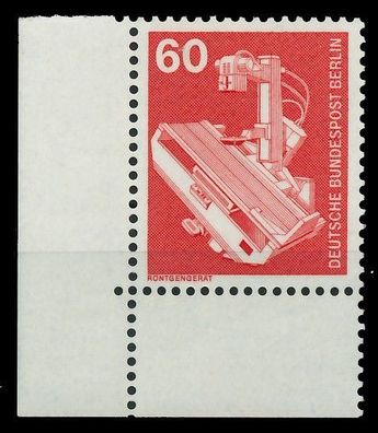 BERLIN DS Industrie U. Technik Nr 582 postfrisch ECKE-U X8E8706