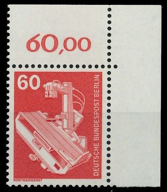 BERLIN DS Industrie U. Technik Nr 582 postfrisch ECKE-O X8E88C6