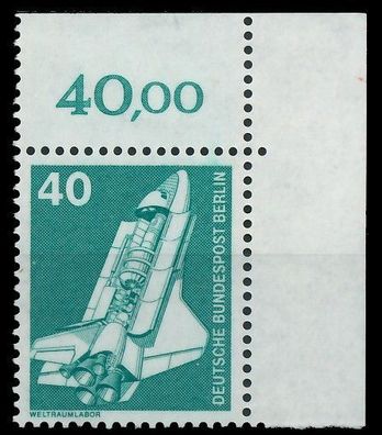 BERLIN DS Industrie U. Technik Nr 498 postfrisch ECKE-O X8E8932