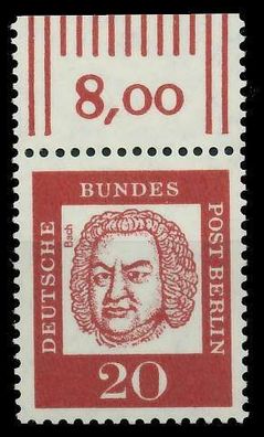 BERLIN DS BED. DEUT. Nr 204 postfrisch ORA X8ED3DA