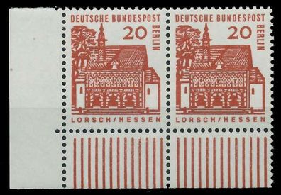 BERLIN DS D-BAUW. 1 Nr 244 postfrisch WAAGR PAAR ECKE-U X8ED5C2