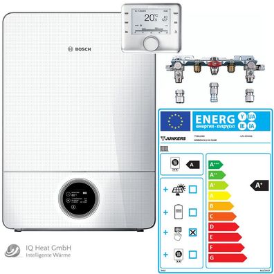 BOSCH Junkers Gas-Brennwertgerät System Paket GC9000iW30H Therme Heizung